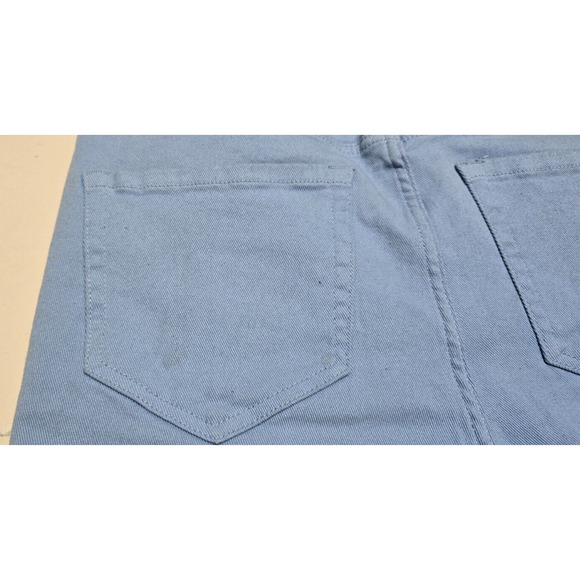 Kloud9 super stacked Jeans size 34''/46" Length color light blue Long. - Picture 9 of 11